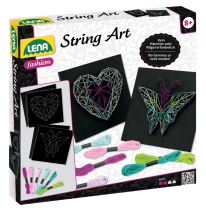 String Art Schmetterling & Herz - Kreativní, výtvarné hračky