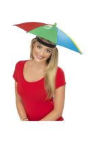 Klobouk deštník - umbrella - Karnevalové doplňky