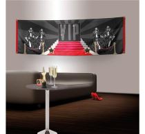 Párty BANNER "VIP" 220 x 74 cm - VIP filmová / Hollywood párty