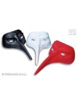 Škraboška plast vl.vybarvení Benátská - Karnevalové masky, škrabošky