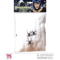 Pavučina 50 g + 3 pavouci - Halloween - Čelenky, věnce, spony, šperky