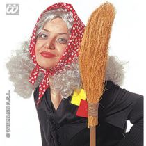 Paruka čarodějnice šátek - Karnevalové kostýmy pro dospělé