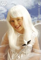 Paruka dětská Anděl bílá - Kostýmy pro holky