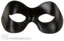Škraboška Fidelo černá - Karnevalové masky, škrabošky