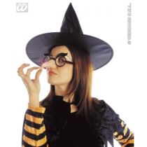 Brýle čarodějnice s blikacím nosem - Halloween kostýmy