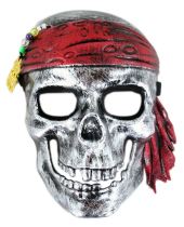 Maska pirát se šátkem - Dekorace