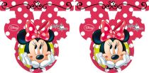 Banner -girlanda MINNIE Fashion vlajky - Mickey - Minnie mouse - licence