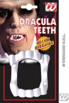 Zuby Drákula bílé - Karnevalové kostýmy pro dospělé