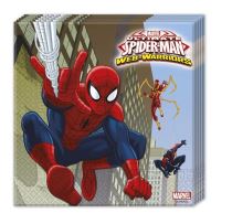 Ubrousky " Ultimate SPIDERMAN ", 33 x 33 cm, 20 ks - Spiderman - licence