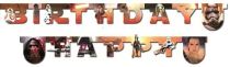 Girlanda Star Wars -  Hvězdné války - HAPPY Birthday - narozeniny - 210 cm - Párty program