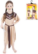 Kostým Indiánka vel. S (110–116 cm) - Čelenky, věnce, spony, šperky