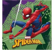 Ubrousky SPIDERMAN - Team up - 33 x 33 cm - 20 ks - Spiderman - licence