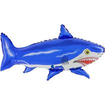 Balón foliový Žralok - čelisti - 84 cm - Fóliové