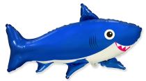 Balón foliový žralok  81cm - Dekorace