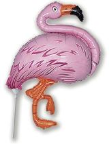 Balón foliový 35 cm  PLAMEŇÁK - Flamingo (NELZE PLNIT HELIEM) - Narozeniny