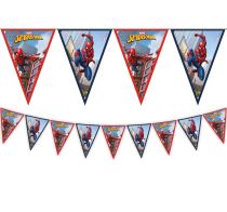 Girlanda vlajky SPIDERMAN - Team up - 230 cm - Dekorace