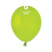 Balónek latexový MINI - 13 cm – Světle zelená - limetka - 1 KS - Latex