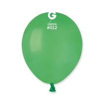 Balónek latexový MINI - 13 cm – Zelený -  1 KS