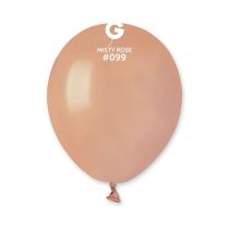 Balónek latexový MINI - 13 cm – Mlhavě růžová pastelová - 1KS - Narozeniny