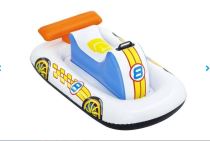 Dětský nafukovací člun - auto - 110 x 75 cm - Léto, voda, pláž