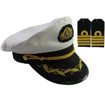 Čepice námořní kapitán - Masky, škrabošky, brýle