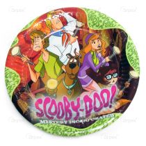PAPÍROVÝ TALÍŘ STŘEDNÍ 20,5cm - SCOOBY DOO - Scooby Doo - licence