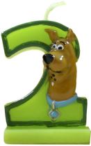 NAROZENINOVÁ SVÍČKA SCOOBY DOO ČÍSLO 2 - Scooby Doo - licence