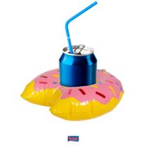 Nafukovací držák na pití DONUT 5x17cm - Nafukovací hračky do vody