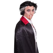 Paruka Upír - Drakula - vampír - Halloween - Horrorová párty