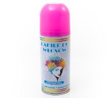 Sprej barva na vlasy růžová 125 ml - Party make - up