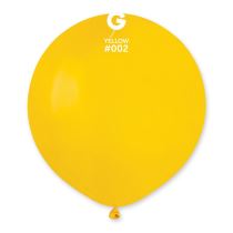 Balónek latexový 48 cm – Pastelový žlutý -1 KS - Fóliové