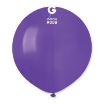 Balónek latexový 48 cm – Pastelový fialový - 1 KS - Latex