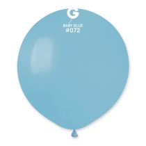 Balónek latexový 48 cm – Pastelový baby modrá 1 KS