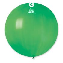 Balón latex 80 cm - zelený 1 ks - Klobouky, helmy, čepice