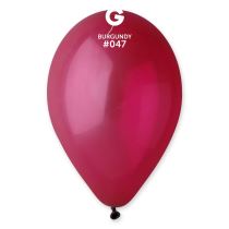 Balonky 100 ks Bordo - červené 26 cm pastelové - Balónky