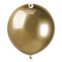 Balónek chromovaný 48 cm – lesklý zlatý - Silvestr -1 ks - Párty program