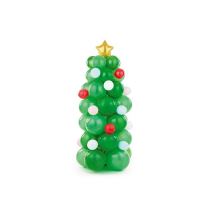 Sada balónků - Vánoční stromeček  - 65 ks - 65x161 cm - Balónkové girlandy a trsy