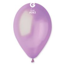 Balonky metalické 100 ks lila - liliové - průměr 26 cm - Girlandy