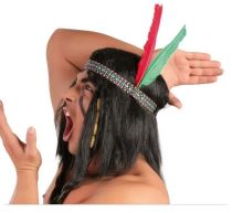 Čelenka indiánská Apač - Rybana - Kostýmy pro kluky