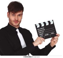 Dekorace - filmová klapka - Hollywood - 20x18 cm - VIP filmová / Hollywood párty