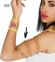 Kleopatra náramek na ruku - Karnevalové doplňky