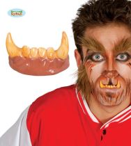 Zuby vlkodlaka - Halloween - Nosy, uši, zuby, řasy