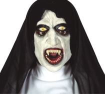 Maska sestra - jeptiška - HALLOWEEN - 19 x 17 x 50 cm - Halloween masky