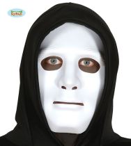 Bíla maska - DNB - Halloween - PVC - Masky, škrabošky