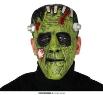 Maska Frankenstein - Green monster- Halloween - Oslavy