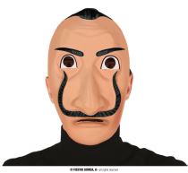Plastová maska Money Heist - Salvador Dali - Papírový dům - Halloween masky