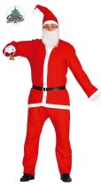 Kostým Mikuláš - Santa Claus - Vánoce - vel. (52 -54) - Kostýmy pánské