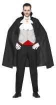 Kostým Vampír - Drakula - upír - vel. L (52-54) - Halloween - Nosy, uši, zuby, řasy
