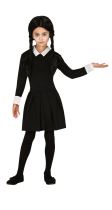 Dětský kostým Wednesday - Addamsova rodina - Halloween - vel.7-9 let - Kostýmy pro holky