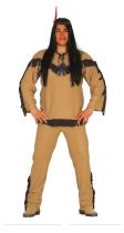 Kostým Indián - apač - vel. L (52-54) - Indiánská-kovbojská párty